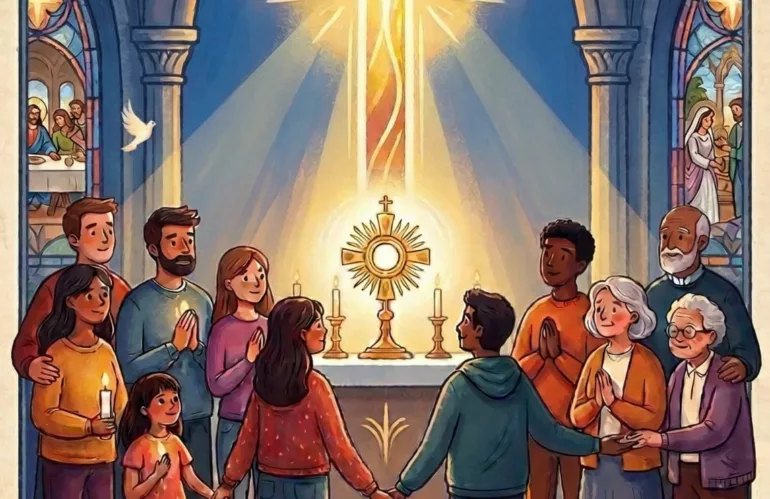 Une soirée d&rsquo;adoration et de louange pendant le carême